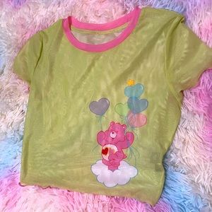 Carebear crop top vintage/rare